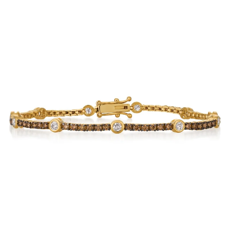 Bracelets With Textured Finish-Le Vian Chocolatier® Bracelet DEKI 790