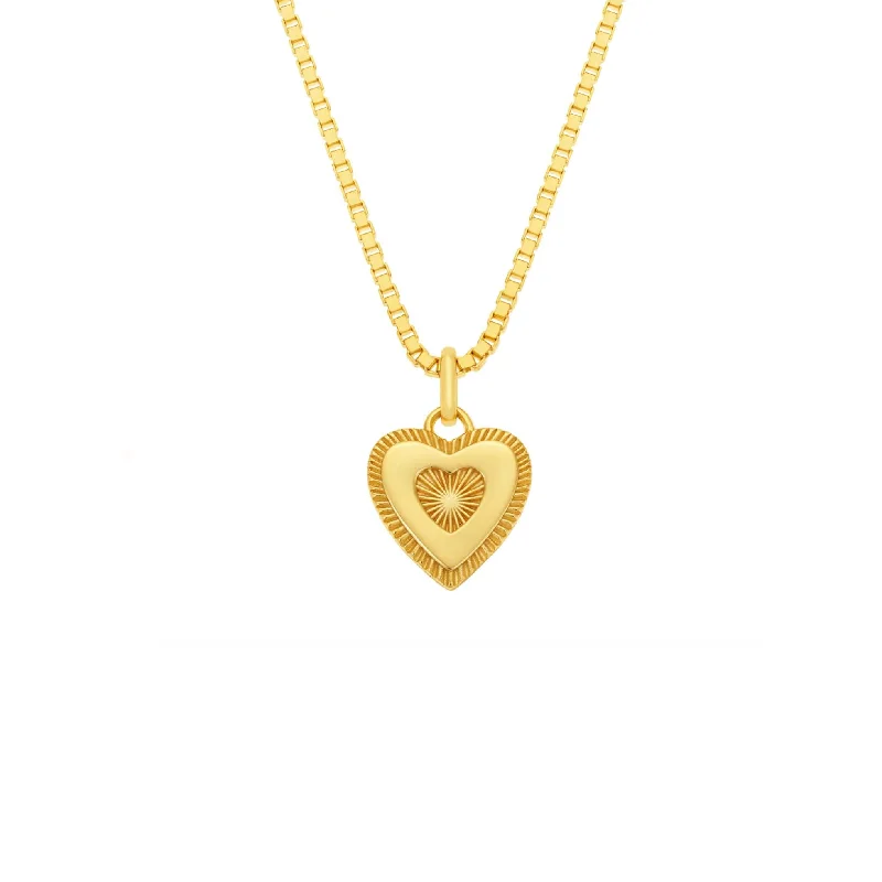 Trendy Layered Gold Necklaces For Chic Fashion-The Annette Pendant