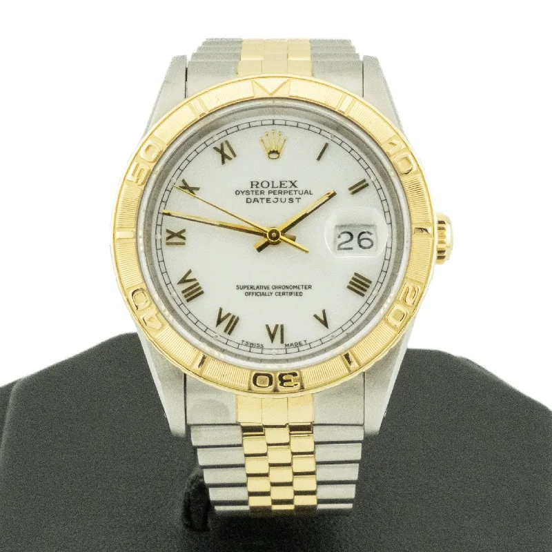 Watches For Diwali-1991 Rolex Datejust Turn O Graph 36mm in Stainless Steel and 18K Yellow Gold Jubilee - 16263