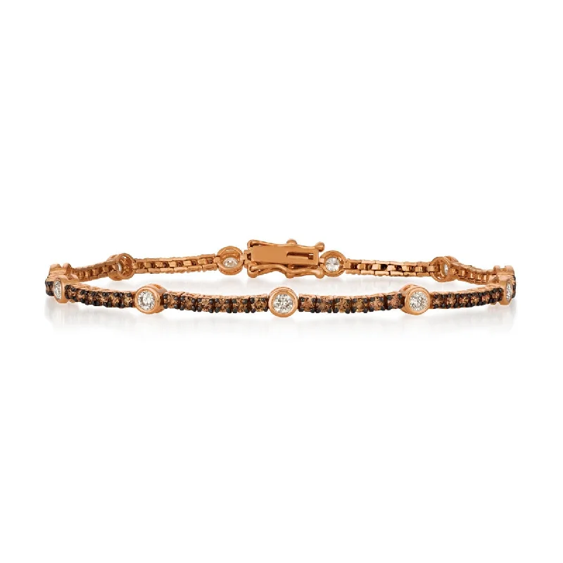 Bracelets With Polished Finish-Le Vian Chocolatier® Bracelet DEKI 702