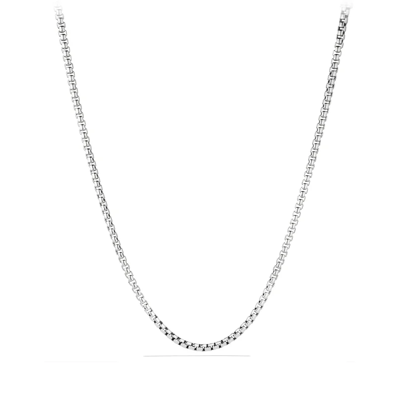 Fashionable Rope Necklaces For Casual Look-David Yurman Extra-Large Box Chain 5.2MM