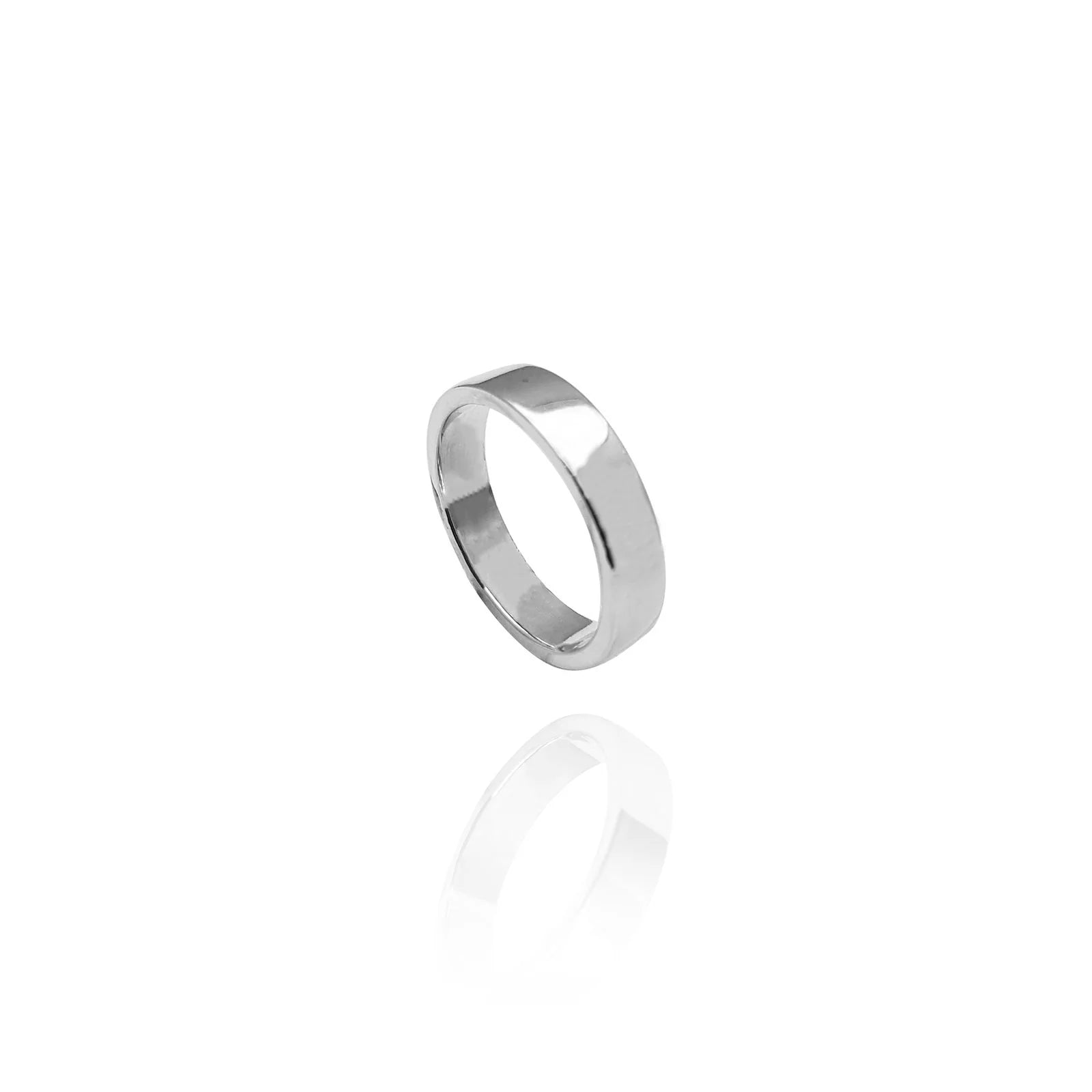 Unique Personalized Wedding Rings For Couples-Plain Wedding Band (14K)