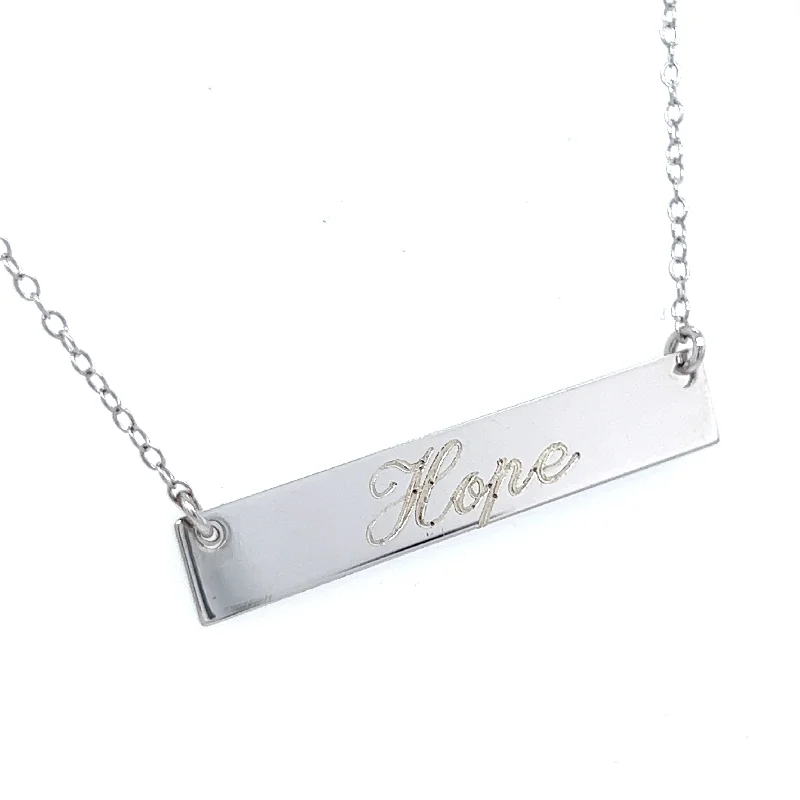 Personalized Birthstone Necklaces For Loved Ones-Silver Necklace