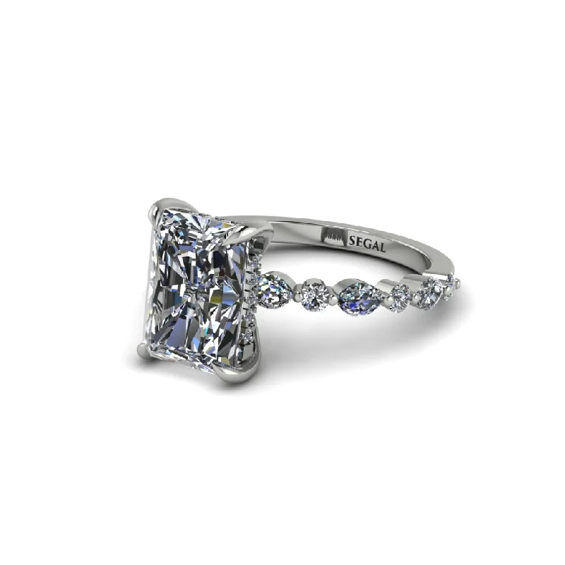 Stunning Engagement Rings For Romantic Proposals-Radiant-Cut Diamond Eternal Radiance Engagement Ring - Skye No. 3