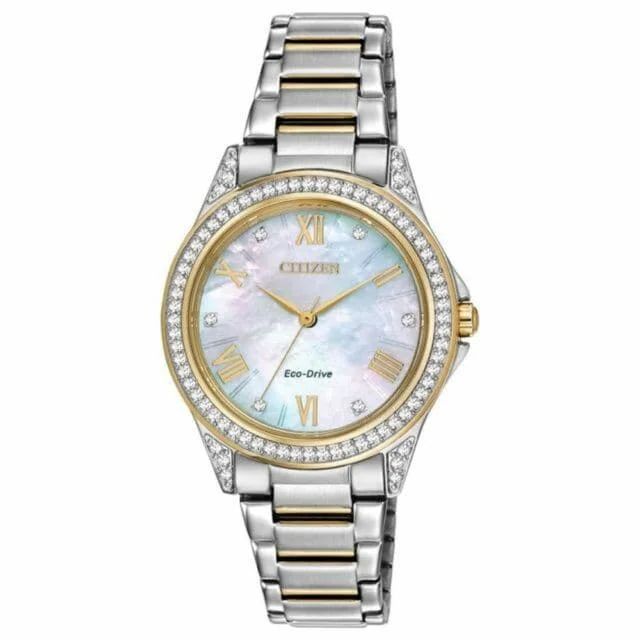 Watches In Minimalist Style-Lady's Citizen Eco Drive Watch