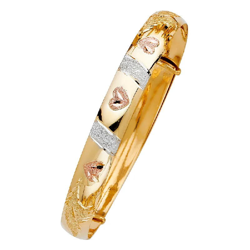 Bangles With Luxe Touch-14K ADJUSTABLE BANGLE