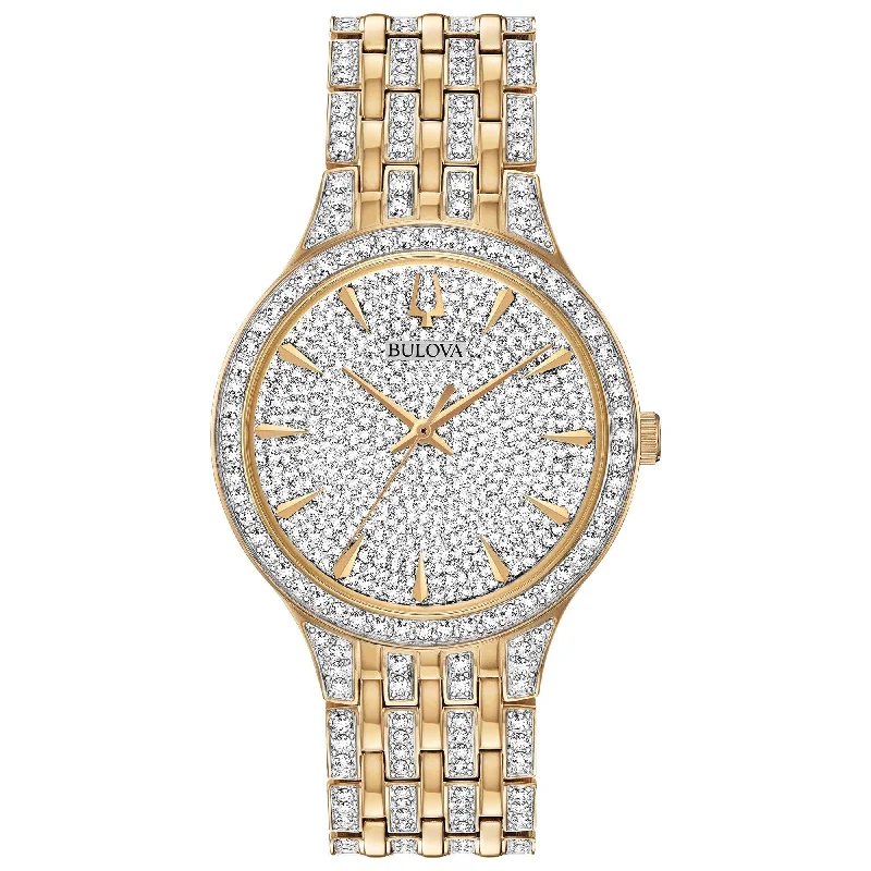 Watches With Diamond Accents-Bulova Phantom Watch